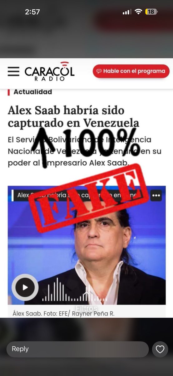 AtilaYoussef's tweet photo. @VickyDavilaH Mentira, eres mentirosa y patética. Nada de lo que sale d e tu boca es cierto les ves la cara de estupidos a tus seguidores https://t.co/ozuCVbVGfk