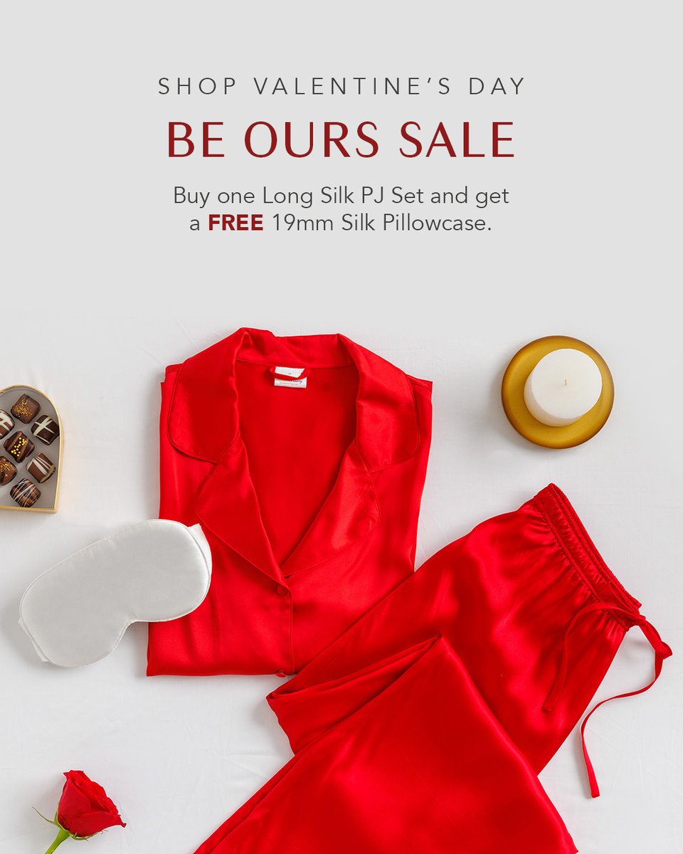 fishersfinery's tweet image. Silk is better than chocolate 😘

This Valentine’s Day, treat yourself to a pair of classic long silk PJs and get a FREE 19 mm silk pillowcase (color of your choice).

Don’t wait—sale ends 2/15 or while supplies last! ow.ly/7QCh50XZKxQ #VDayGiftGuide #ValentinesDaySale