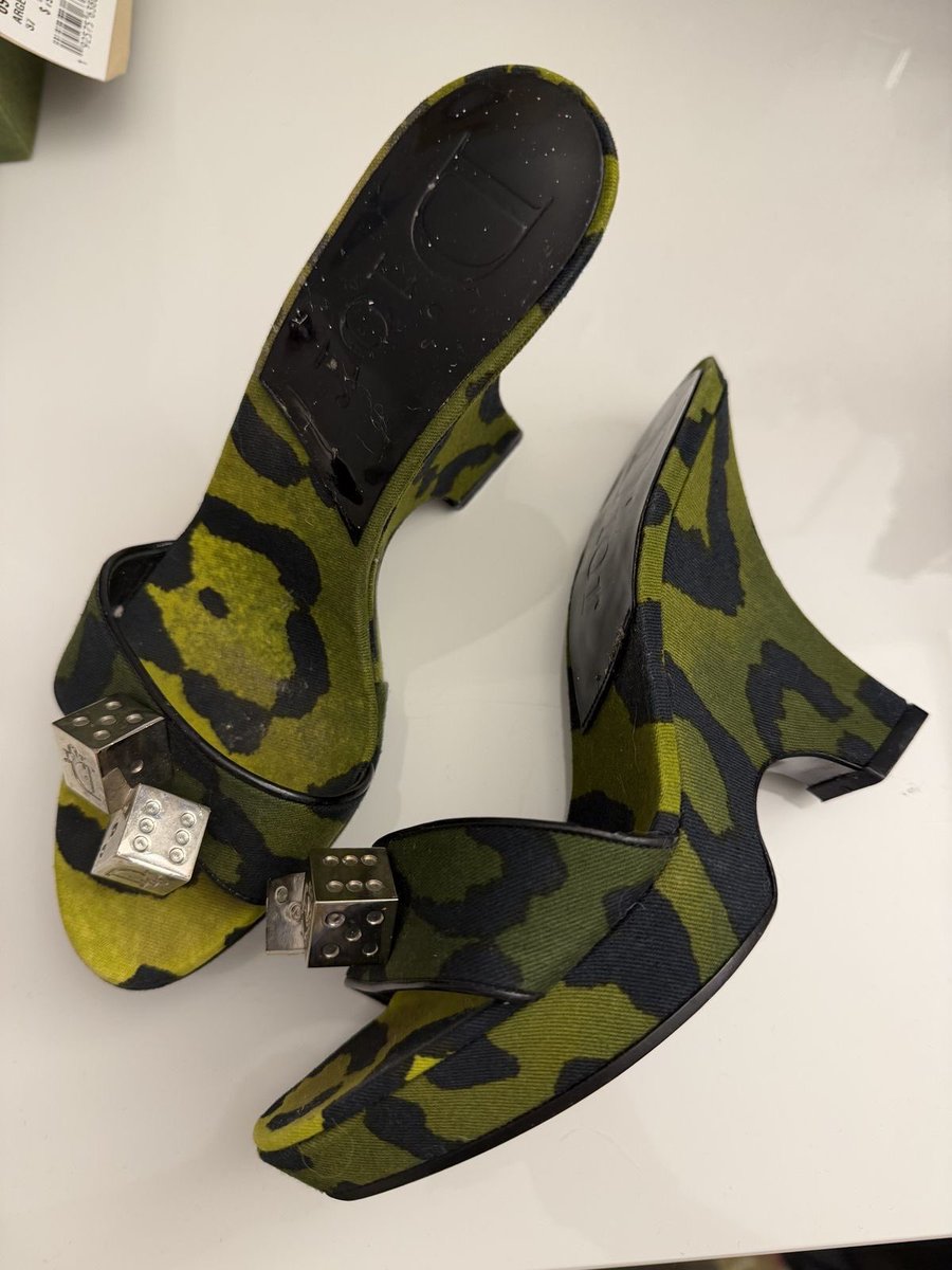 dior ‘gambler’ wedges fw04