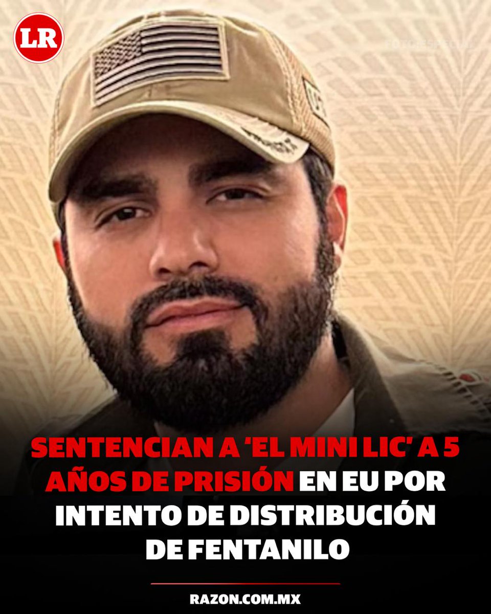 LaRazon_mx's tweet photo. 🚨#ÚLTIMAHORA | Dámaso López Serrano, alias “El Mini Lic”, fue sentenciado a cinco años de prisión en la Corte Federal del Distrito Este de Virginia por intento de distribución de drogas sintéticas manufacturadas con fentanilo
#EstadosUnidos #ElminiLic #Virginia
https://t.co/1ROu6aWh3X