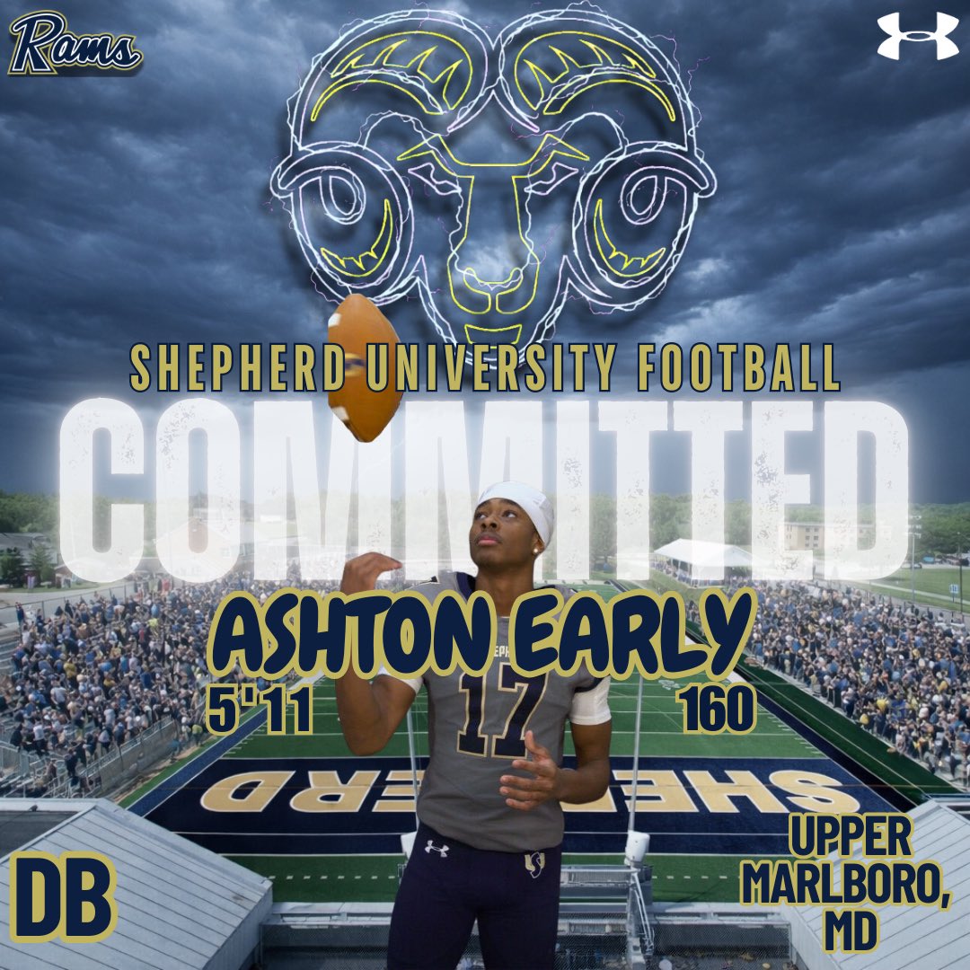 SURamsFootball's tweet photo. Next up for the Rams is Ashton Early!
#Team97 🐏🏈 https://t.co/HphlLzjYDW