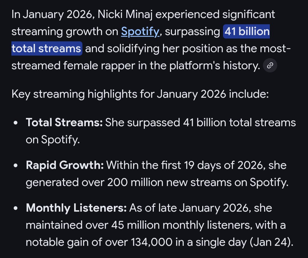 TRAGU1T0's tweet photo. @XtinaVlP And just like that poof! no more #JusticeForBionic 😭😭😭

@NICKIMINAJ is doing fantastic btw! She's probably MORE popular now than ever before. I think it's others who need to fix their careers. 🎀 https://t.co/0kM0QMTTWn