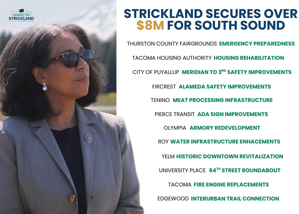 Congresswoman Marilyn Strickland tweet media