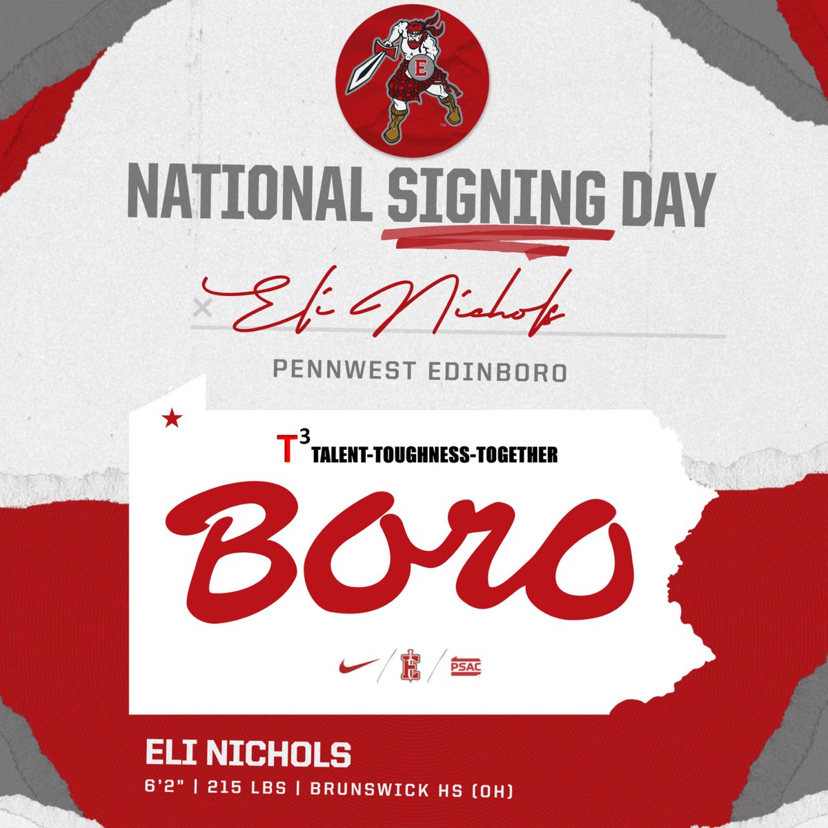 Edinboro Football tweet media