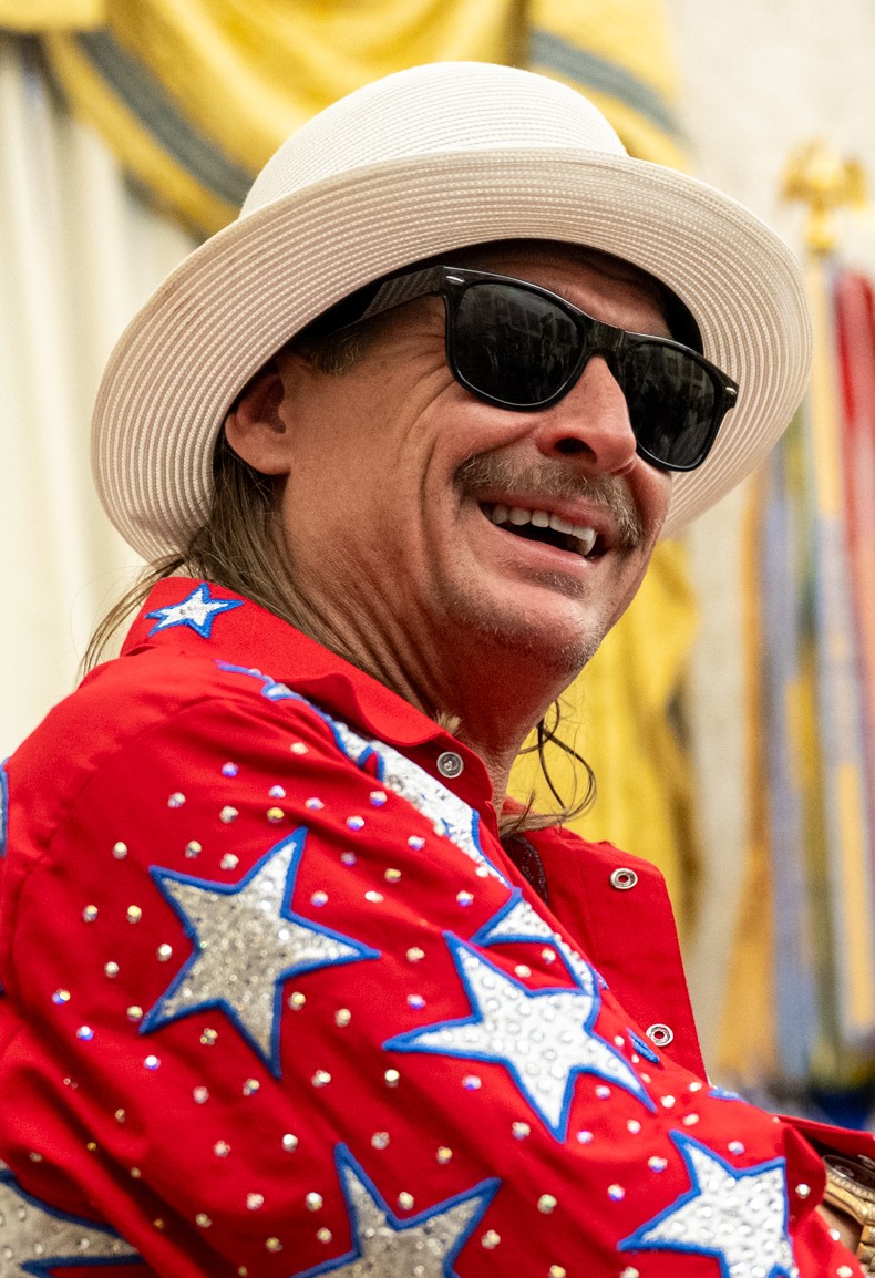 factpostnews's tweet image. A 2001 Kid Rock song is going viral for its lyrics about underage girls.

Kid Rock is set to headline Turning Point USA's Super Bowl halftime show this weekend.