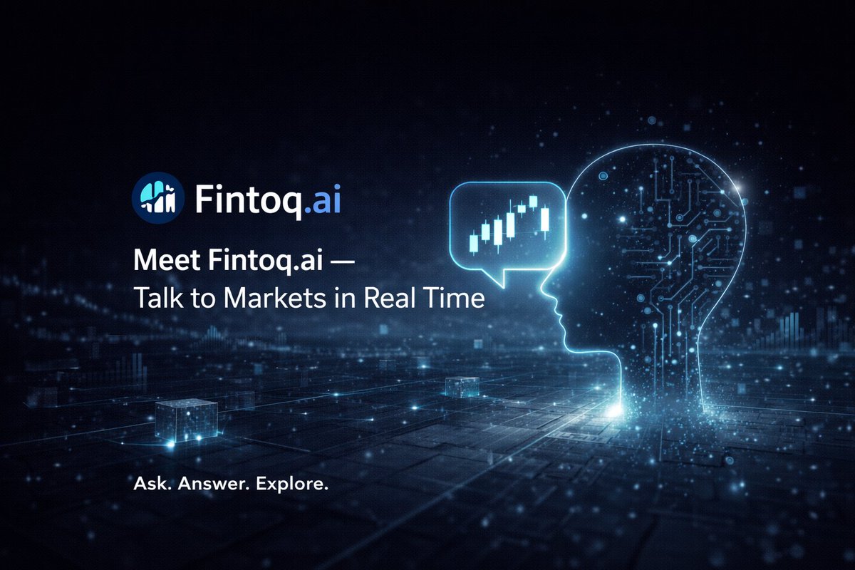 Talk to markets in real time with Fintoq.ai.

Ask questions.
Pull live data.
Get instant context — powered by AI.
No dashboards.
No tab switching.
Just conversation → clarity.

Visit - fintoq.ai