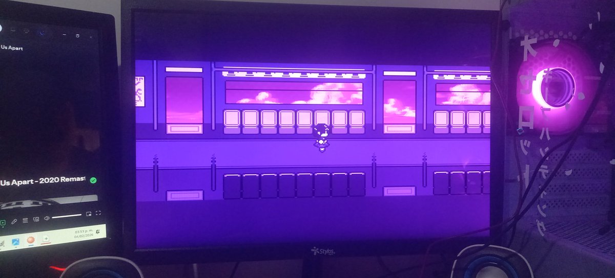 Me encanta como un día de manera aleatoria al poner mi juego que esta en 4:3 en pantalla completa ya se estire para llenar la pantalla en vez de poner barras negras (como antes lo hacía) me recuerda a cuando emulaba snes y se estiraba el juego para pntll completa xD