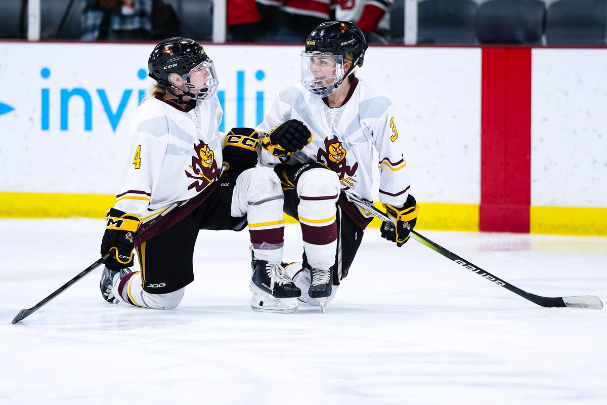 WomensHockeyASU's tweet photo. Happy National Girls and Women in Sports Day from your Sun Devils!

🔱 | #LeaveALegacy https://t.co/Irywn5HXHc