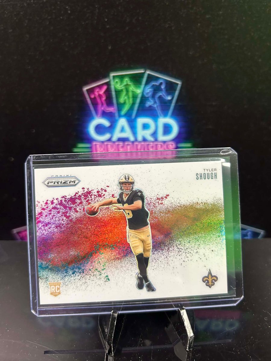 Card_Breakers's tweet photo. 💥 GILLY HIT BIG 💥
Tyler Shough PRIZM COLOR BLAST! 🌈
We’ve been on a serious Tyler Shough heater lately 🔥

Who’s riding the wave with us? 👀 https://t.co/SxM3wQl0cN