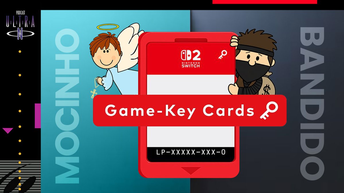 ultranpodcast's tweet photo. 🔴𝗡𝗢𝗩𝗢 𝗣𝗥𝗢𝗚𝗥𝗔𝗠𝗔
Desde que apareceram, os "Game-Key Cards" geraram muita polêmica pela internet. Nesse episódio além de opinião, você vai encontrar os prós e os contras dos tais "cartuchos vazios".

➡️Youtube https://t.co/pPNdQHJOhr
➡️Spotify https://t.co/SDQmkqOuMU https://t.co/BQcnnqtMlS