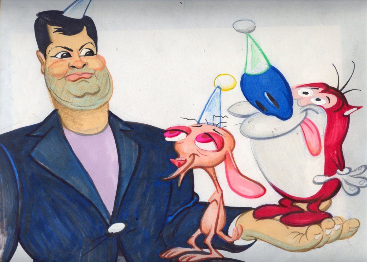 Ren and Stimpy history tweet media