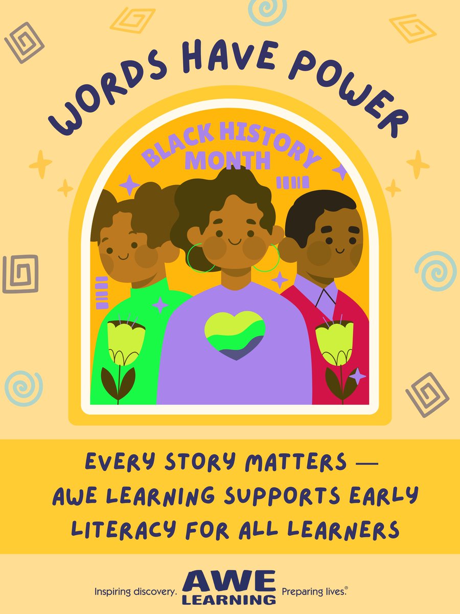 ✨ Words have power.

📖 This Black History Month, AWE Learning celebrates stories that build understanding and support early literacy nationwide.

#BlackHistoryMonth #AWElearning #LibrariesMatter #EarlyLearning