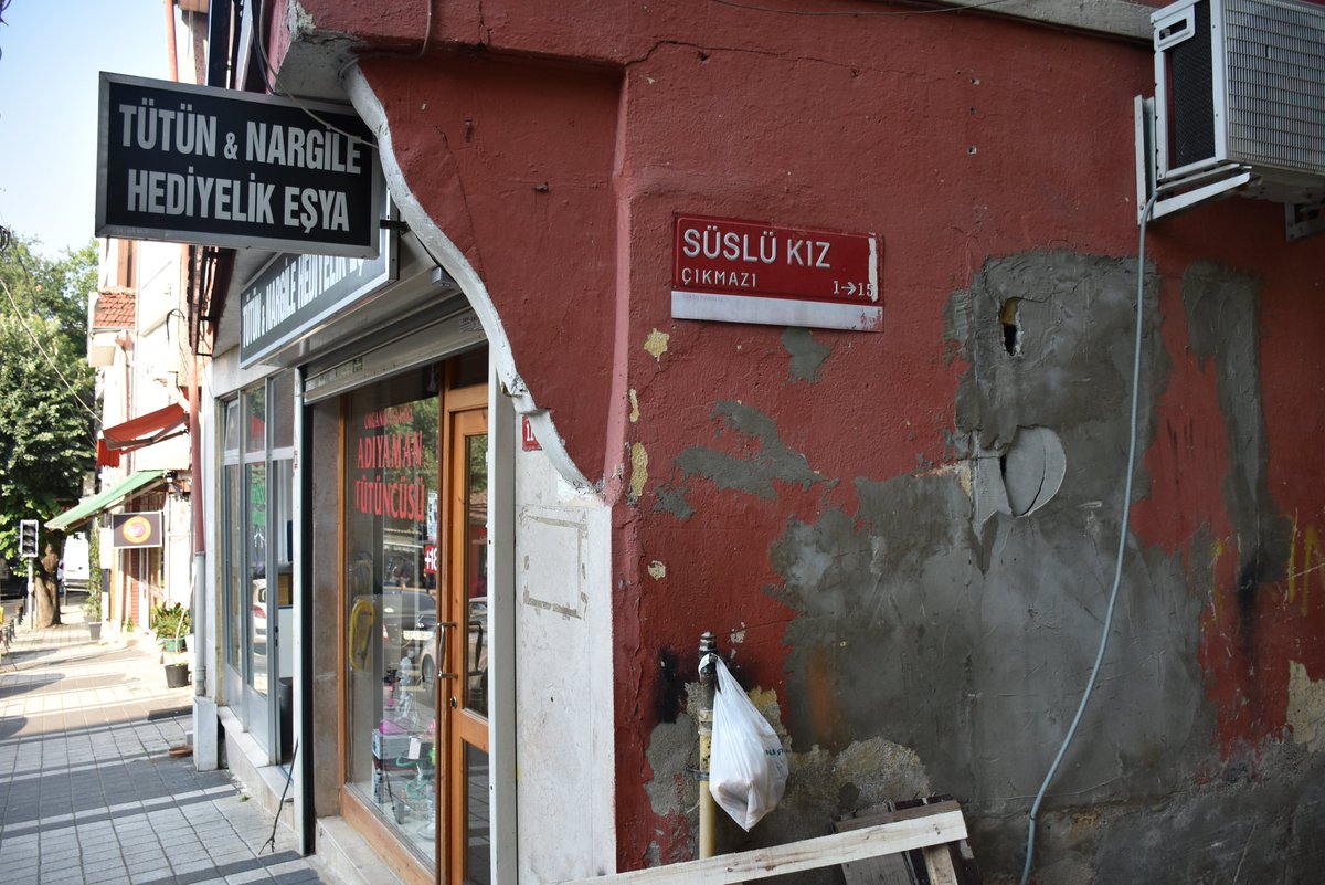 İlginç bir sokak adı daha :)