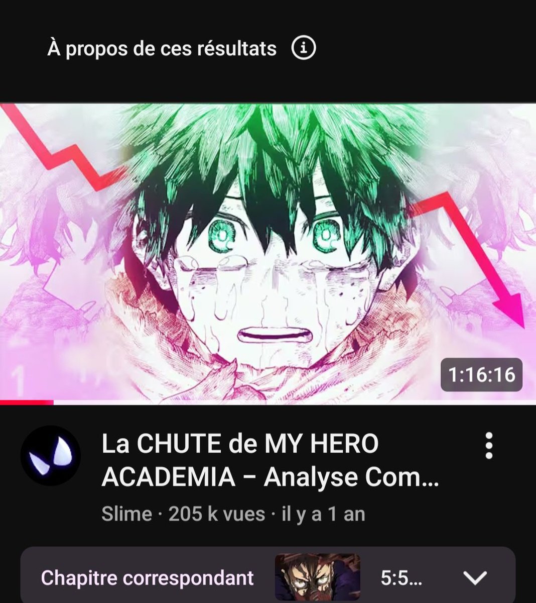 xelyut's tweet photo. @bakugokunn Le jour où cette vidéo est sorti j'ai jamais été aussi paisible je savais que mha n'avait pas chuté mdrrr https://t.co/ml5Pj13mQY