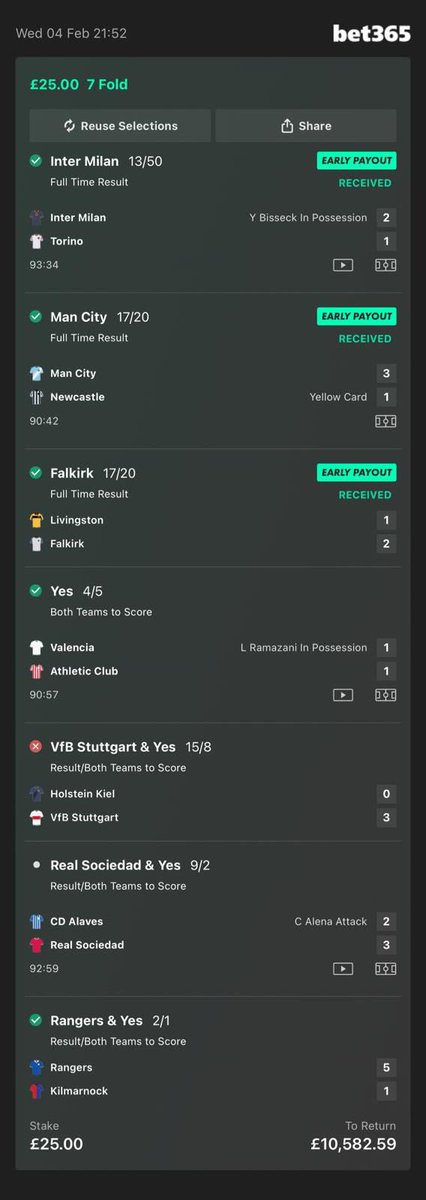 DJ_Elbow93's tweet photo. The biggest L I’ve had in my life, one goal for 10 bags 😩 @bettingvillage @bet365 https://t.co/DdQrtGPIHb