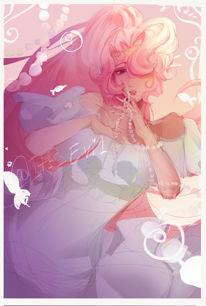 Its_Evi1's tweet photo. Mermia fanart! 
Actually an redraw from a year ago! :3

#royalehighart https://t.co/sZTpuoLx9U