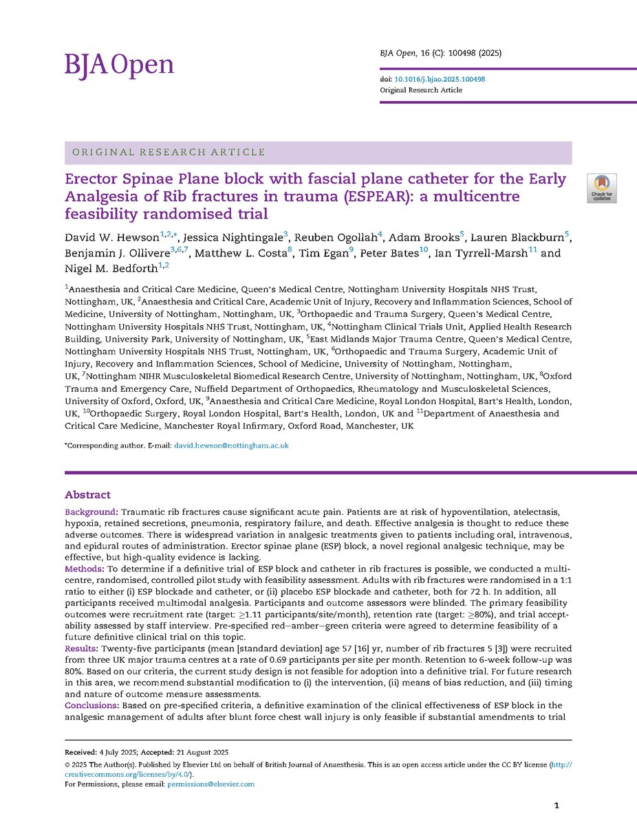British Journal of Anaesthesia tweet media