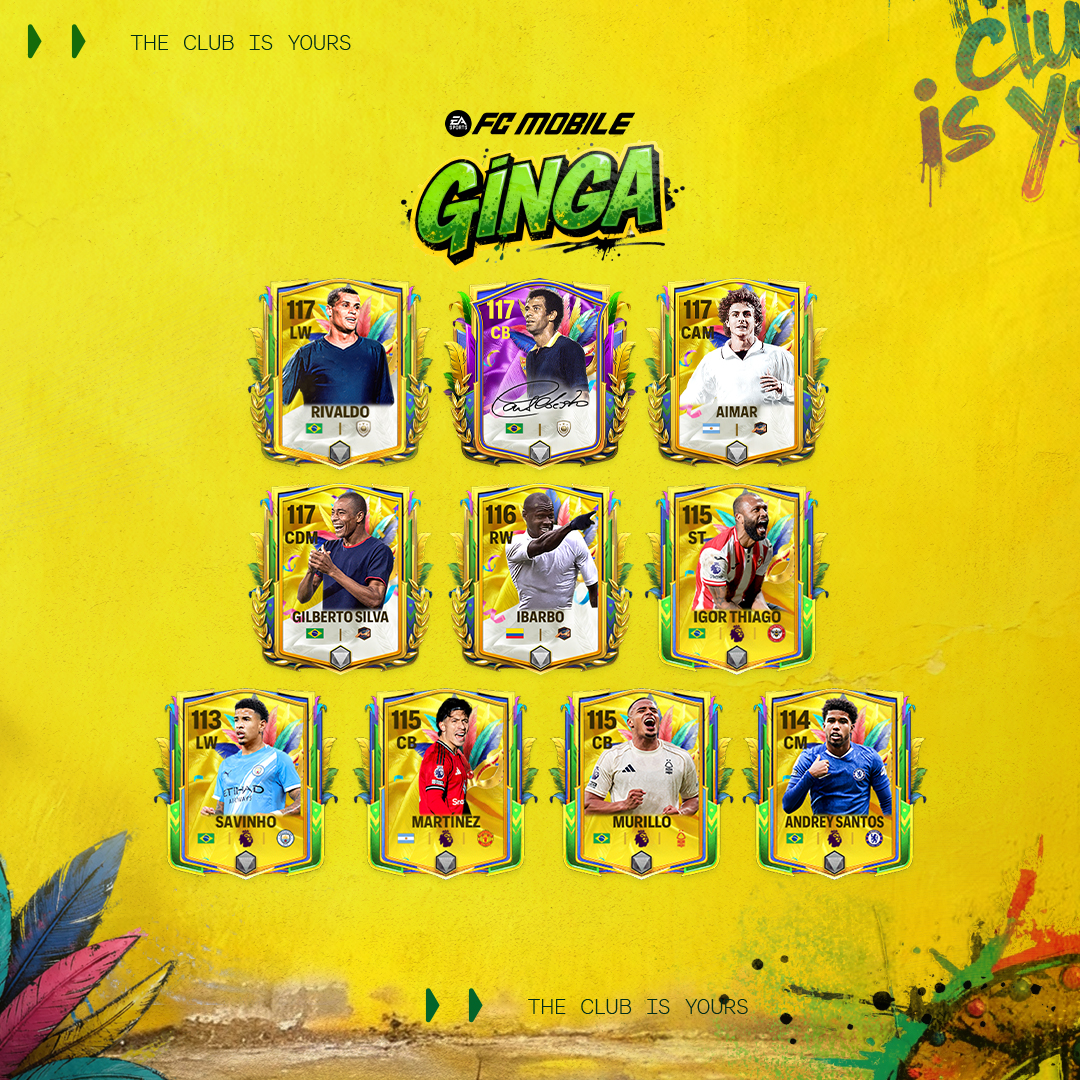 Carnival energy with the skills to match. ✨

Ginga launches Thursday in #FCMobile.