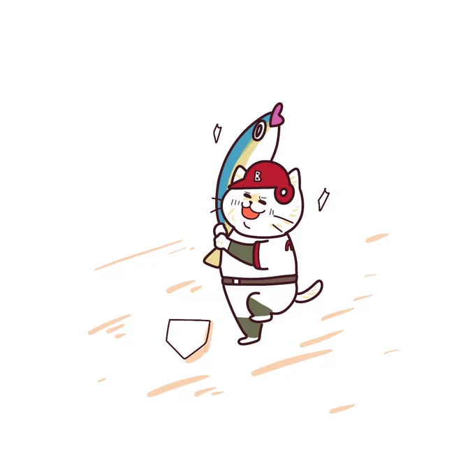 今日はプロ野球の日! 旅行ついでにいろんな球場を巡ってみたい夢があります! 北から攻めたいですね!エスコンフィールド! WBCも楽しみですね! #イラスト #illustration