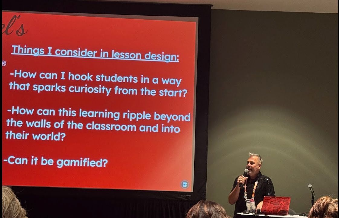 mrshowell24's tweet image. This session was 🔥
Engaging students starts with curiosity, connection, and yes—gamification. So many takeaways that actually work in classrooms.
#TCEA #LessonDesign #EdTech @TechWarriorKES
@Julie_Kuzma