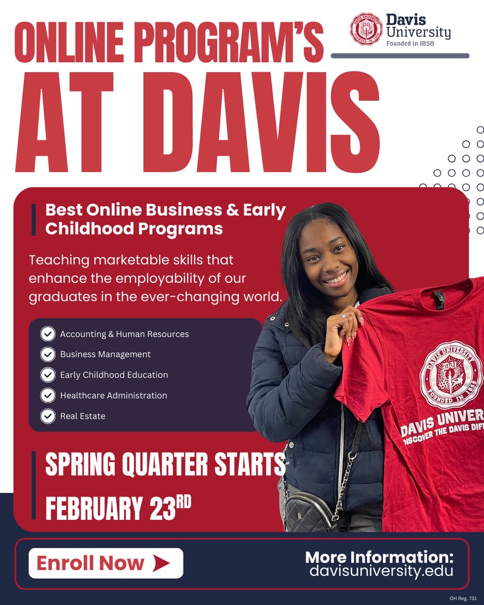 Davis University tweet media