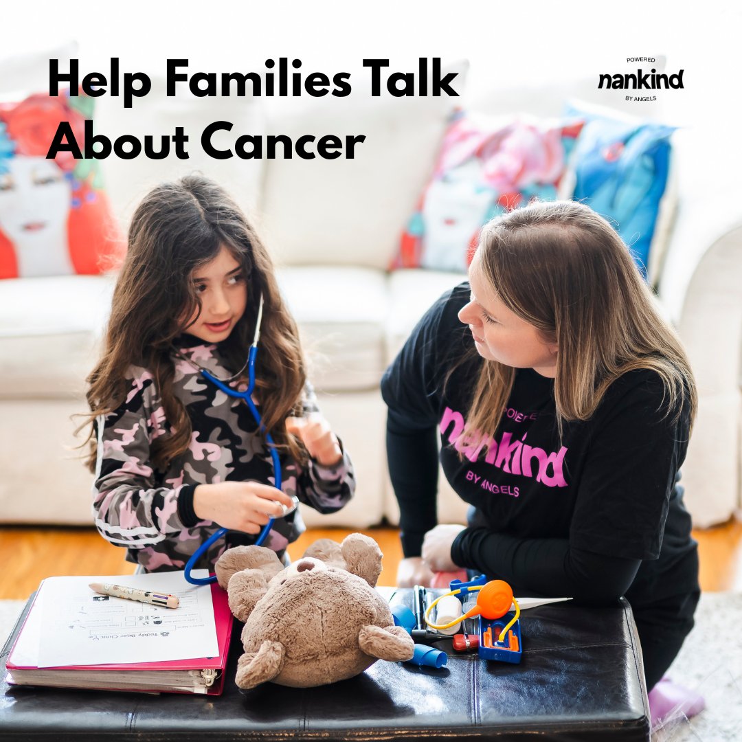 nankindca's tweet photo. This World Cancer Day, we're thinking about the kids who hear "your parent has cancer" and don't know what comes next.

At Nankind, we provide free childcare and counselling so no child faces cancer alone.
Help a family today: https://t.co/YOScEnRn3j

#worldcancerday #nankind https://t.co/fG00O5kDbs