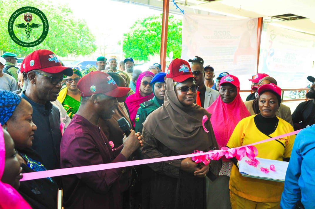 Nigerstate_MoH's tweet photo. First Lady Flags-Off Free Cancer Screening, HPV Vaccination and Expanded Cervical Cancer Services to Mark World Cancer Day

The First Lady of Niger State, Hajiya Fatima Mohammed Bago, has led the flag-off of free breast, cervical and prostate cancer screening, alongside... https://t.co/0ZhfOLBG2v
