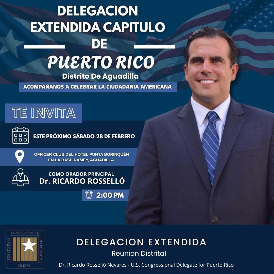notipnp's tweet photo. Delegación extendida capitulo de Puerto Rico.

Sábado 28 de febrero de 2026
Hora: 2:00pm
Lugar: Officer Club del Hotel Punta Borinquén en la Base Rame de #Aguadilla https://t.co/onxpc1J7FU