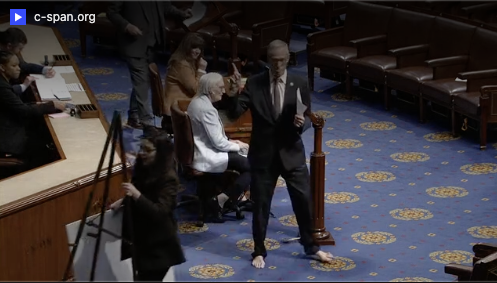 frankthorp's tweet photo. Meanwhile: @RepHuffman  speaks on the floor about the passing of Bob Weir, and says: "Let the record reflect I delivered these remarks barefoot in honor of Bobby Weir"

Speaker pro temp: "Reminder to observe proper decorum on the floor..." https://t.co/SgglRN67wz