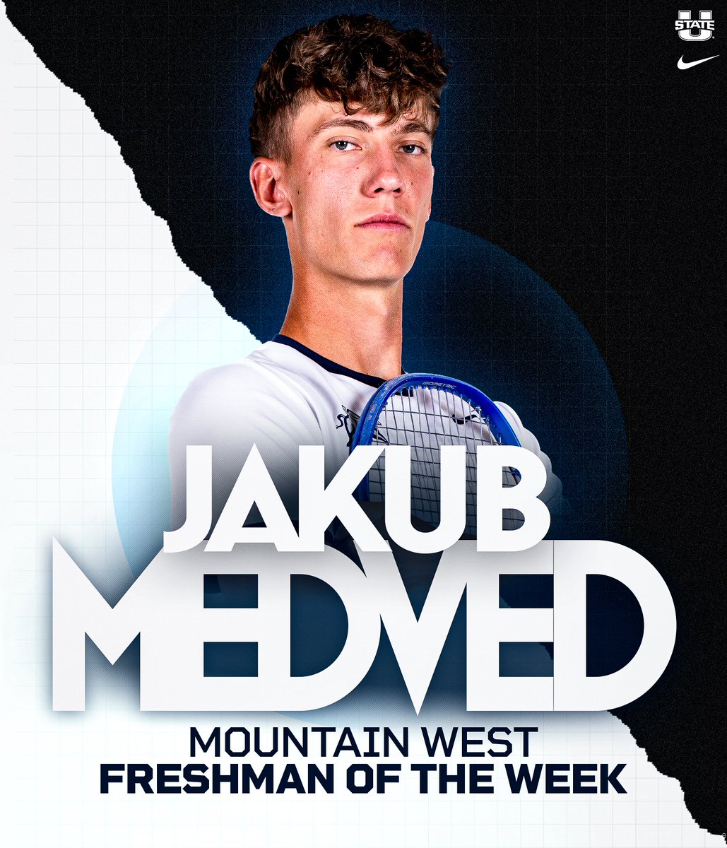 🎾 𝐅𝐫𝐞𝐬𝐡𝐦𝐚𝐧 𝐨𝐟 𝐭𝐡𝐞 𝐖𝐞𝐞𝐤 🏆

Congrats to Jakub Medved on being named the MW Men's Tennis Player of the Week!

#ShowMe | #AggiesAllTheWay