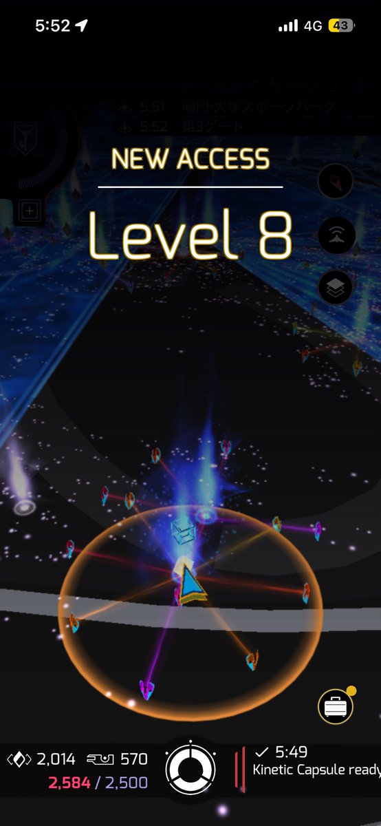 Agent9536683's tweet photo. #Ingress A8復帰。 https://t.co/9cOZVxl7eC