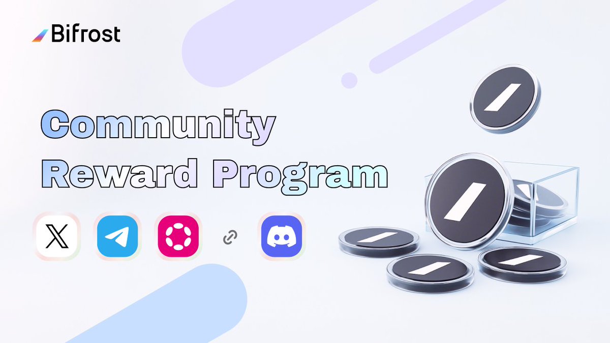 What if your holdings on Bifrost earned rewards beyond DeFi?

Bifrost now connects your on-chain portfolio with Discord community engagement.

Hold eligible tokens to earn monthly points, unlock exclusive roles and collect real prizes.