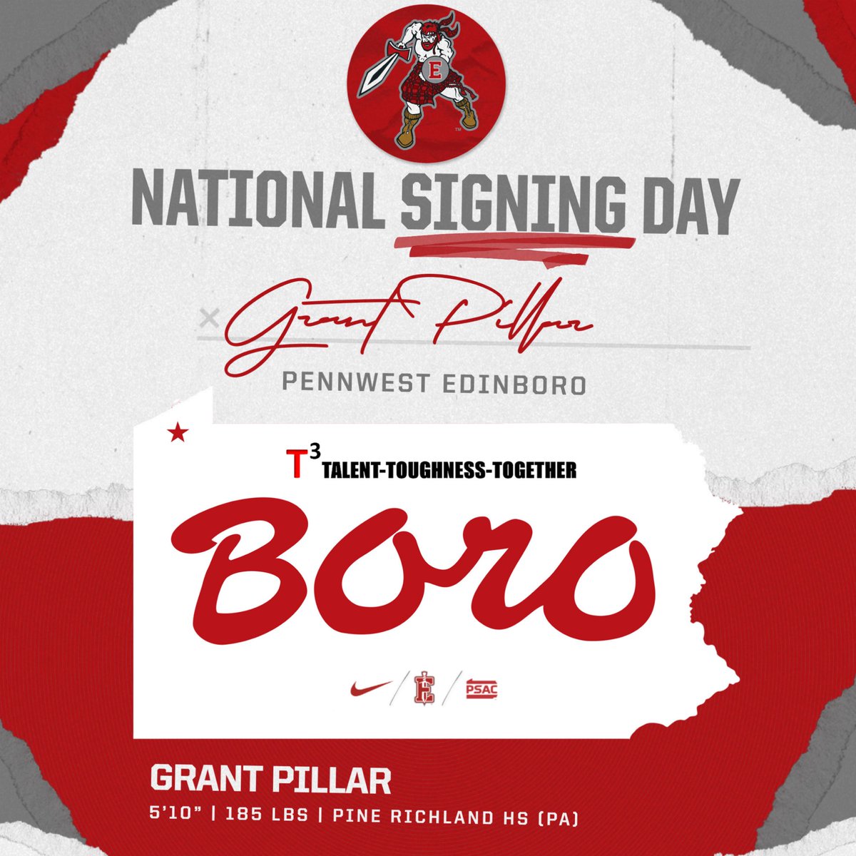 Edinboro Football tweet media