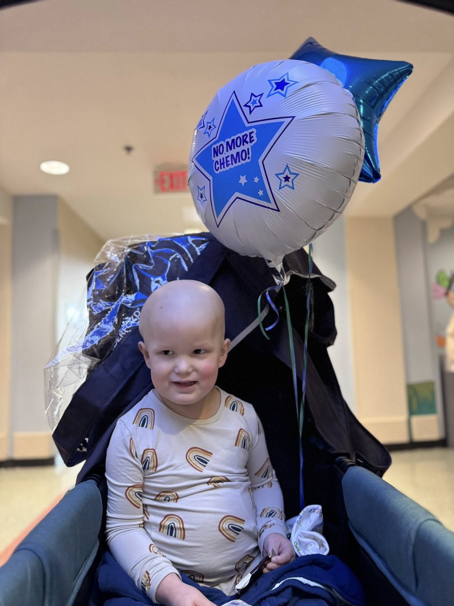 <a href="/JoshPateCFB/">Josh Pate</a> just wanted to share with you and all of Pate State that my four year old son is finished with chemo. His MRI and lumbar puncture showed no signs of tumor/cancer. Thanks for all the support from College football fans around the country. Love from St Jude Memphis