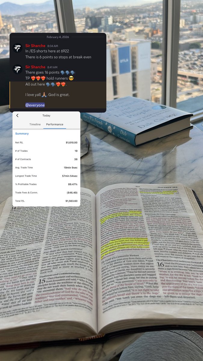 Being a trader is worth the long nights and early mornings.

It was worth the losses and lessons.

It was worth the learning. 

It was worth the risk.

It was one of the greatest decisions I made. Keep God first and never quit until you win.