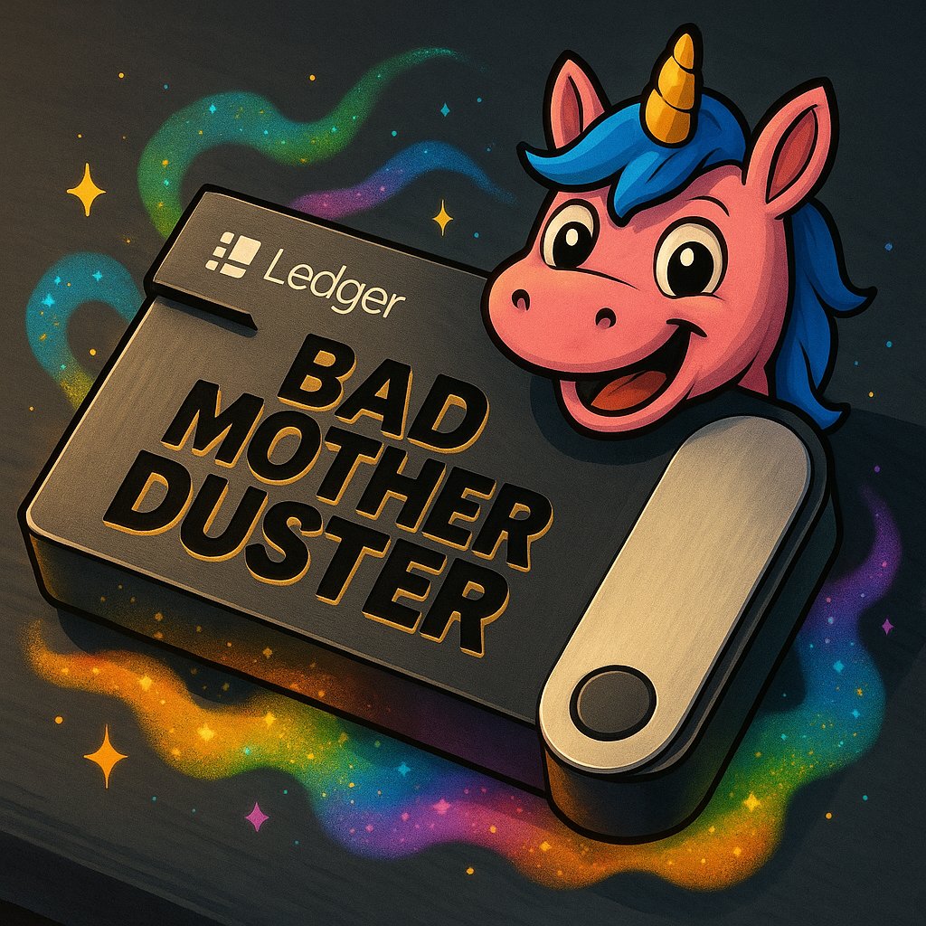 <a href="/LuqWeb3/">Luq</a> At $UFD we prefer to go the safe and smart route, we trust <a href="/Ledger/">Ledger</a> with our crypto assets! 🦄💨✨