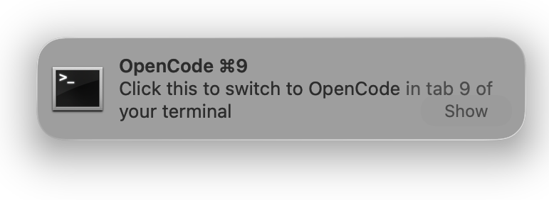 Orchestrating multiple coding agents is not well supported yet. At some point there will be more cool GUIs such as conductor. 

In the meantime:

A common trick is to let opencode / claude code notify you once its done e.g. via a system notification. Kinda helpful but sometimes