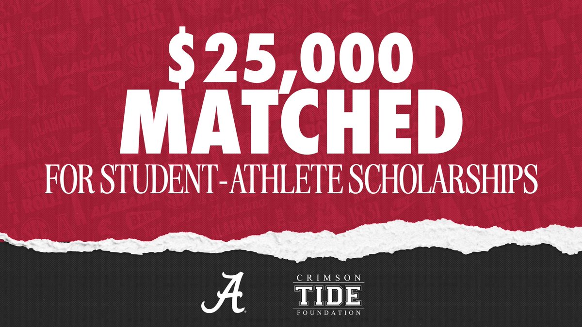 Crimson Tide Foundation tweet media