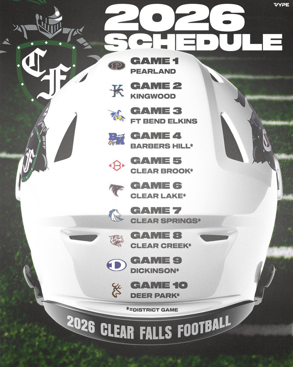 Clear Falls Football tweet media