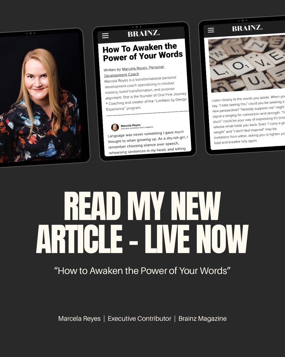 onefinejourney's tweet photo. I’m happy to share my first article for Brainz Magazine: https://t.co/ufQK2k4YiJ https://t.co/QAhjghET4n