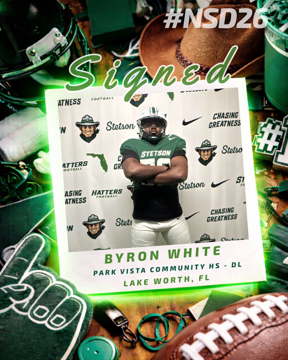 Stetson Football tweet media