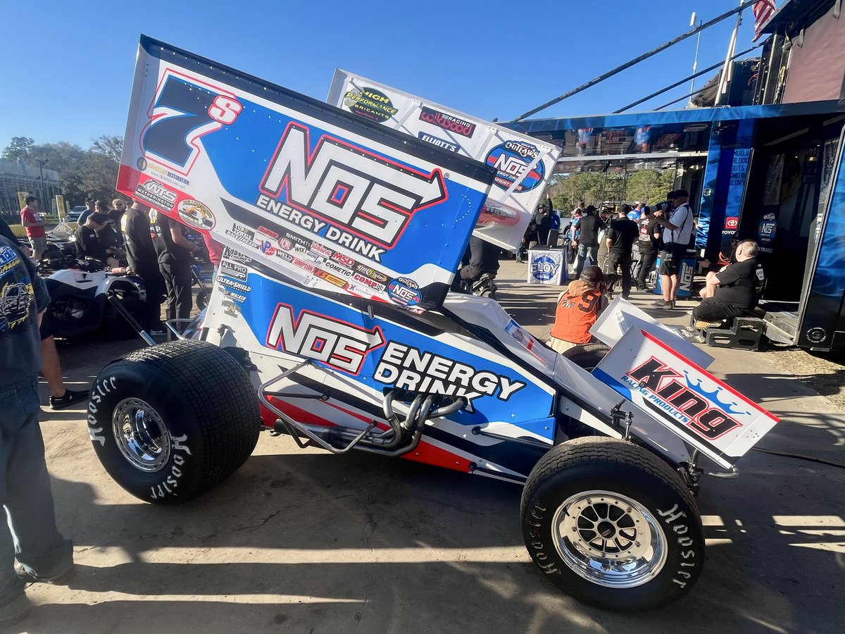 JDove_Phenom's tweet image. Team NOS well represented this week at Volusia with the @WorldofOutlaws @NosEnergyDrink Sprint Cars! 🐊

#TeamNOS #GetAfterIt