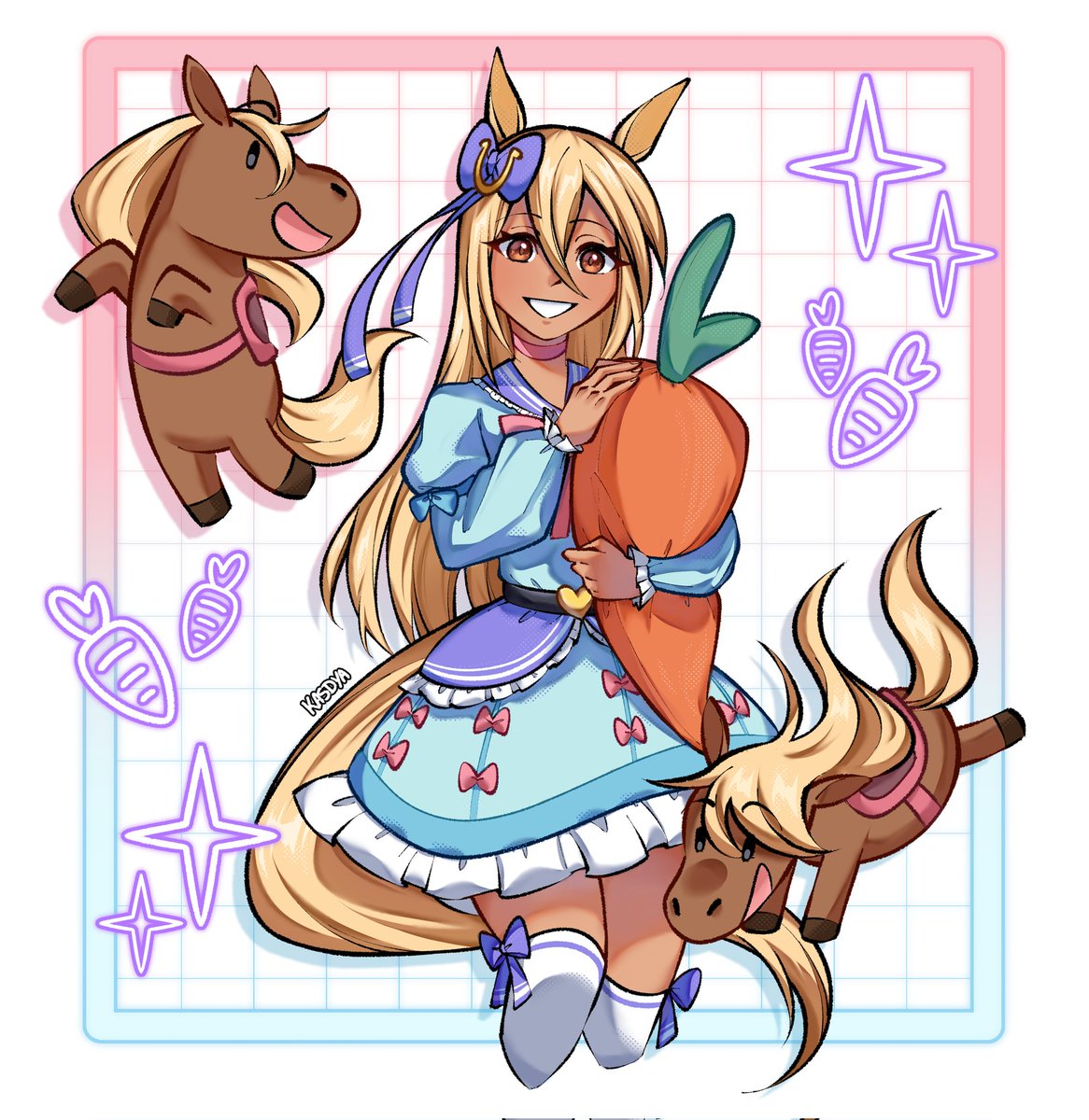 Kasdyastic's tweet photo. Btw happy new year everyone!
Made a horse girl since we are in the year of the horse!🐴💖

#art #digitalart https://t.co/vqnaFaOGyf