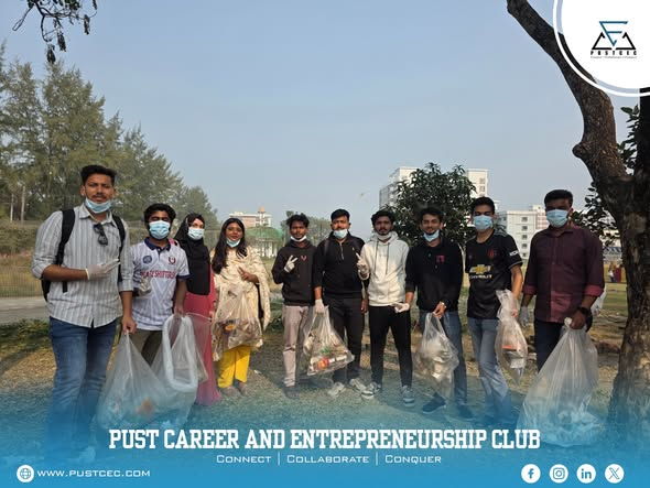 PUSTCEC's tweet photo. Clean Campus, Green Campus 

Under the initiative of Honorable Pro-Vice Chancellor Prof. Dr. Md. Nazrul Islam, the “Clean Campus, Green Campus” program was successfully held at PUST, with active participation from PUSTCEC and other student organizations.

#CleanCampus https://t.co/DERzrjJcur