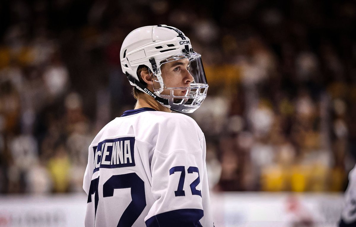 GinoHard_'s tweet image. Gavin McKenna faces felony aggravated assault charges after allegedly breaking someone's jaw during a Jan. 31 altercation in downtown State College.

The projected 2026 NHL 1st overall pick faces up to 20 years if convicted 😬