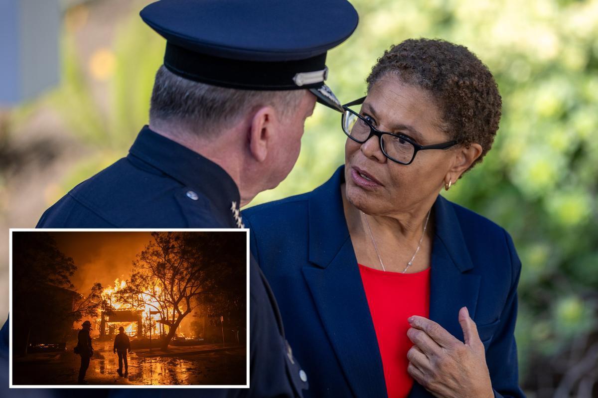 nypost's tweet image. LA Mayor Karen Bass secretly altered Palisades fire analysis to downplay LA’s failures: report nypost.com/2026/02/04/us-…