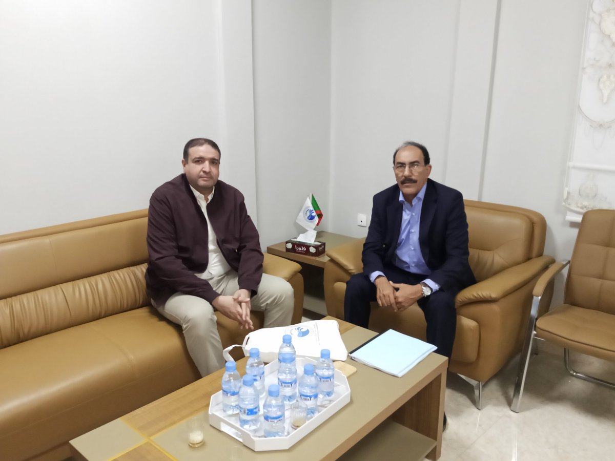 NabilBouflih's tweet photo. I would like to extend my sincere thanks to the director of #imrop for his hospitality and generosity during my participation in the International Conference on Cephalopods in the Mauritanian capital, Nouakchott, January 27-29,January 2026
#Mouritanie 🇩🇿🇲🇷 https://t.co/G4xTsQIHnP