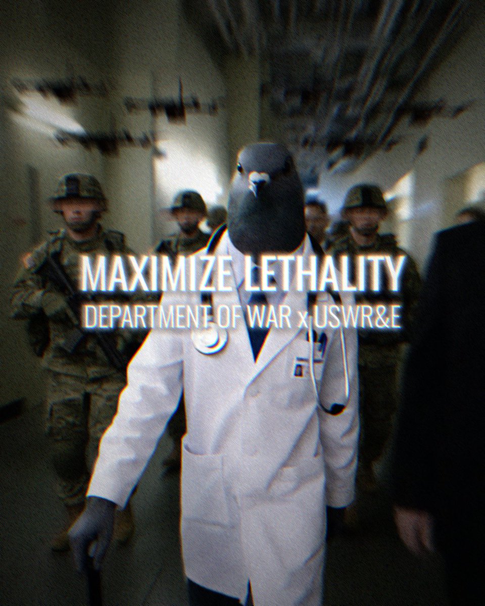 DoWCTO's tweet image. Uncaged. Surgical precision. Maximizing lethality. 🐦‍⬛🇺🇸