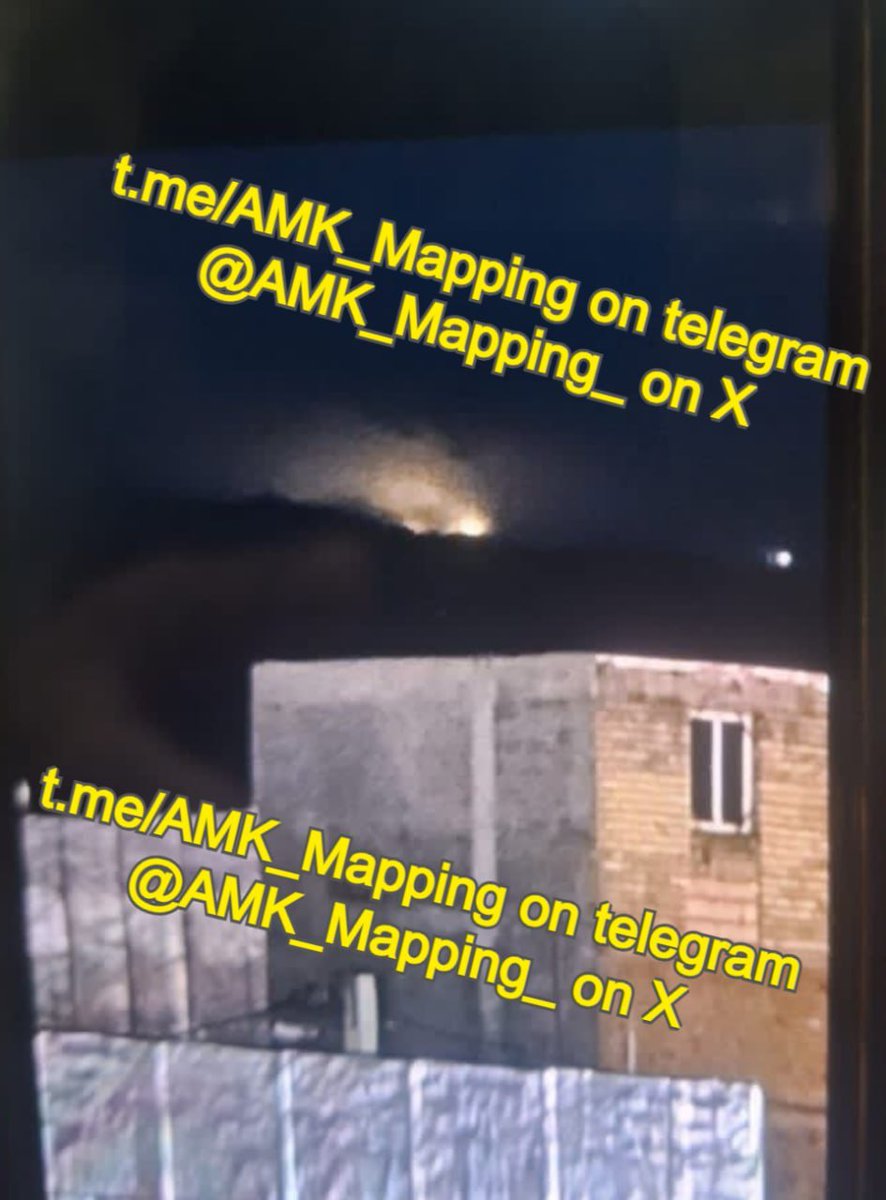 گزارش‌هایی از انفجار در تأسیسات رادار هشدار اولیه ایران، دینارکوه، نزدیک مرز عراق