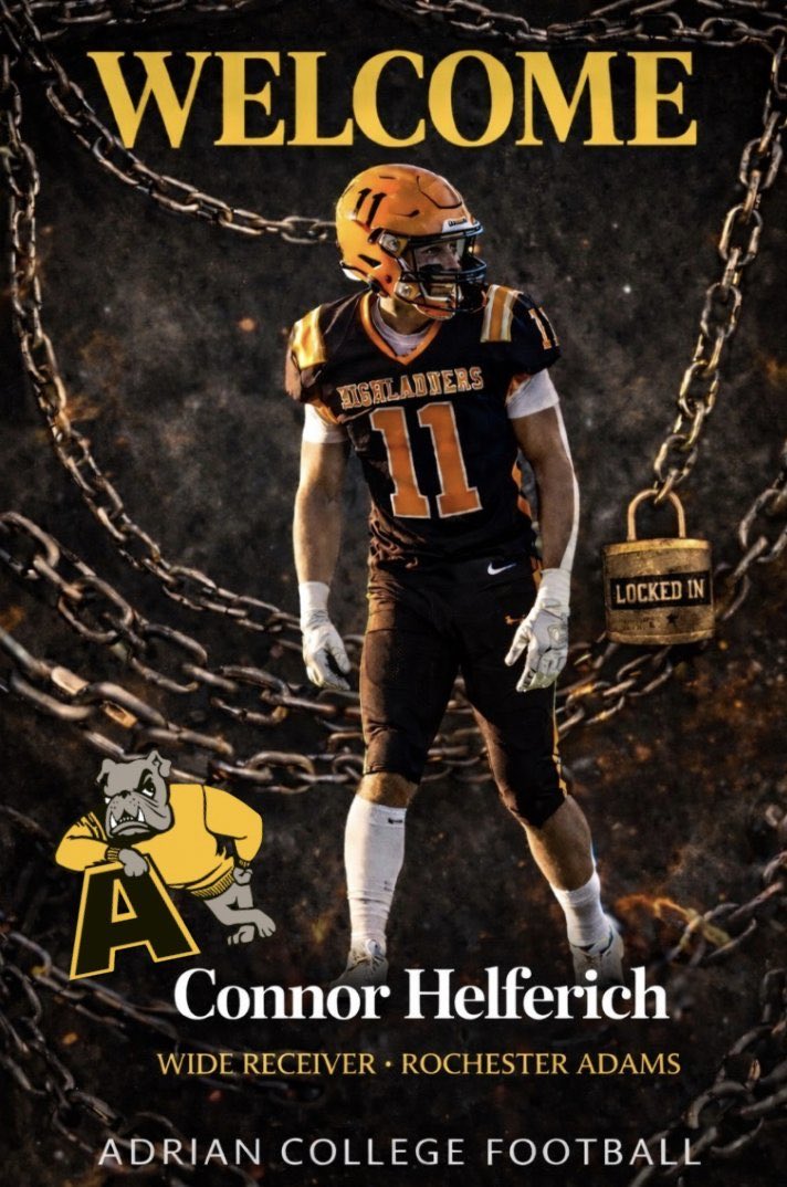 Rochester Adams Football tweet media